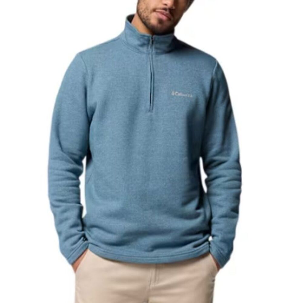NWT Columbia Great Hart Mountain III Half-Zip Fleece Long-Sleeve Pullover Small